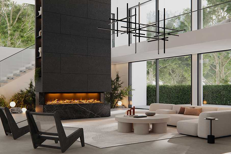 Real Flame Electric Fireplace Ignite XL Bold